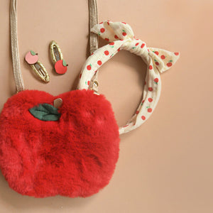 Rosy Apple Tie Headband