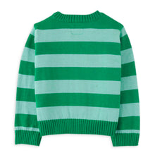 將圖片載入圖庫檢視器 BOYS TIGER ON STRIPES KNITTED PULLOVER