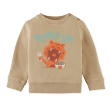 將圖片載入圖庫檢視器 BABY BOYS POWER UP ! PRINT JERSEY FLEECE PULLOVER