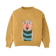 將圖片載入圖庫檢視器 BABY BOYS TIGER INTARSIA PULLOVER SWEATER