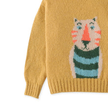 將圖片載入圖庫檢視器 BABY BOYS TIGER INTARSIA PULLOVER SWEATER