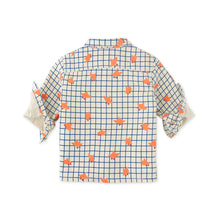 將圖片載入圖庫檢視器 BABY BOYS FOX GRID PRINT SHIRT