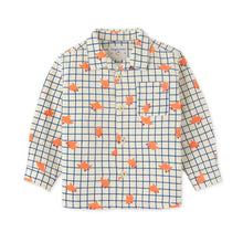 將圖片載入圖庫檢視器 BABY BOYS FOX GRID PRINT SHIRT