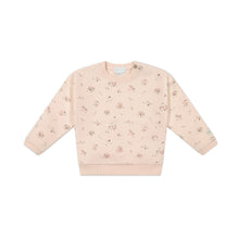 Load image into Gallery viewer, Organic Cotton Bobbie Sweatshirt - Petite Fleur Soft Peony