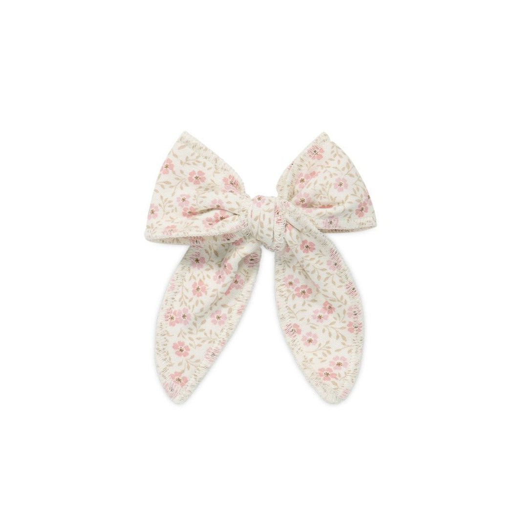 Organic Cotton Bow - Emmy Egret