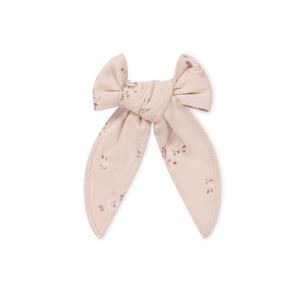 Organic Cotton Bow - Petite Fleur Soft Peony