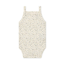 Load image into Gallery viewer, Organic Cotton Bridget Singlet Bodysuit - Dainty Egret Blues