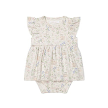 Load image into Gallery viewer, Organic Cotton Elianna Playsuit - Moons Garden Lavender