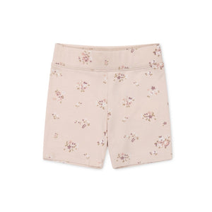 Organic Cotton Everyday Bike Short - Petite Fleur Soft Peony