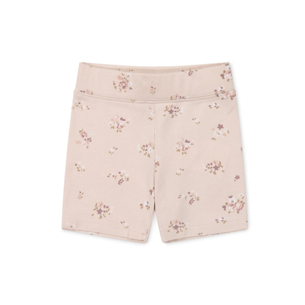 Organic Cotton Everyday Bike Short - Petite Fleur Soft Peony