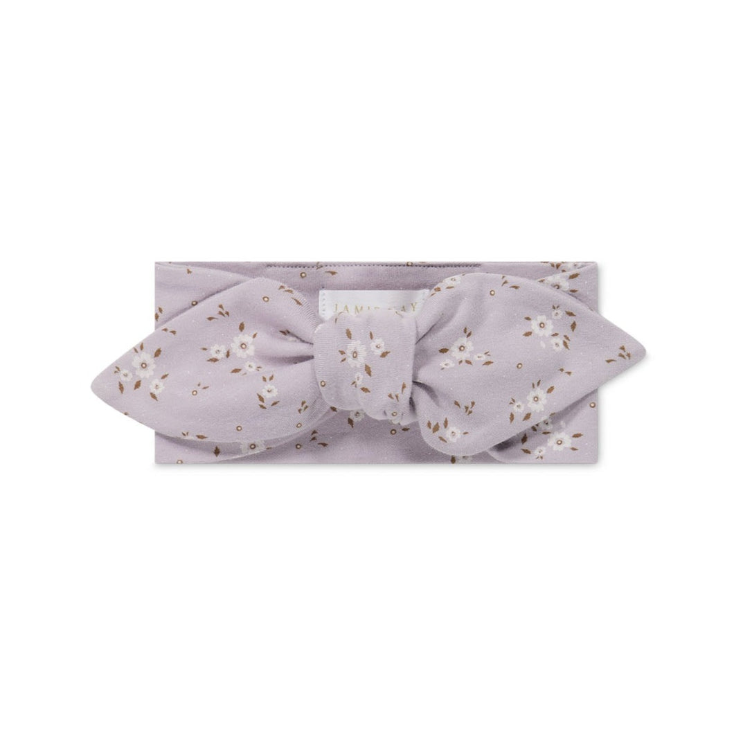 Organic Cotton Headband - Lulu Bloom Iris