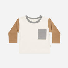 Load image into Gallery viewer, Long Sleeve Pocket Tee || Color Block