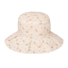 將圖片載入圖庫檢視器 Tiny Blossom Pleated Reversible Sun Hat