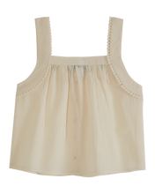 Load image into Gallery viewer, EMBROIDERED CHANTILLY STRAP TOP