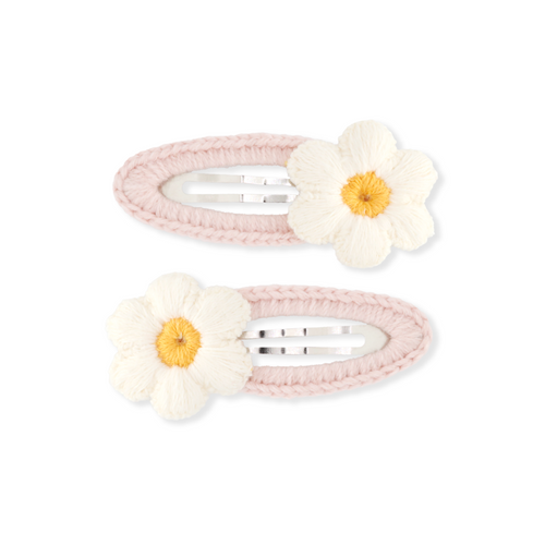 CROCHET DAISY CLIP // BALLERINA