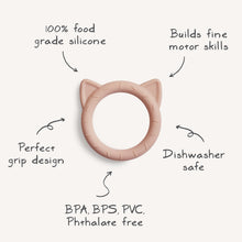 Load image into Gallery viewer, Cat Teether (Blush)