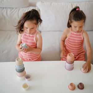 Stacking Cups Toy | Made in Denmark (Petal)