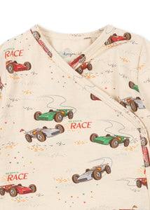 basic newborn onesie gots - grand prix