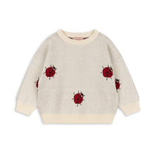 Load image into Gallery viewer, lapis knit blouse - ladybug