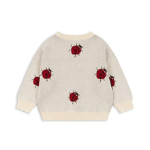 Load image into Gallery viewer, lapis knit blouse - ladybug