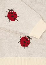 Load image into Gallery viewer, lapis knit blouse - ladybug