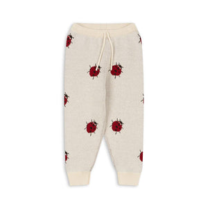 lapis knit pants - ladybug