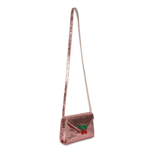 love letter bag - pink glitter