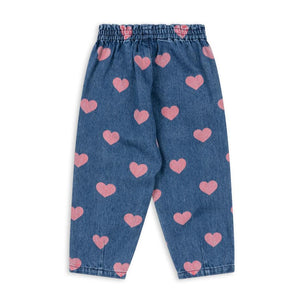 magot frill pants gots - bon coeur pink