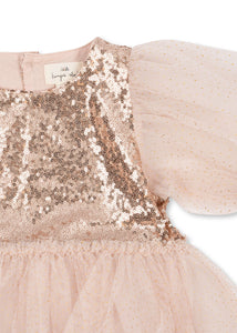 mei dress - gold blush