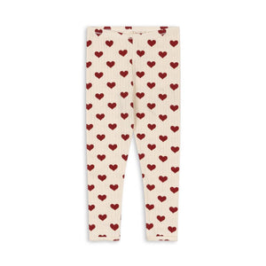 minnie pants gots - amour rouge