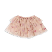 Load image into Gallery viewer, tullie skirt - heart rose glitter