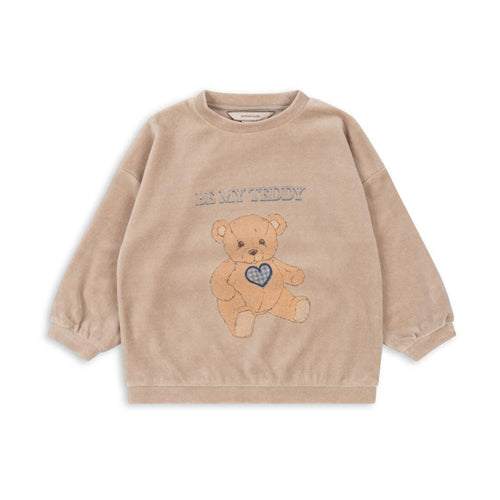 wally sweat shirt gots - oxford tan