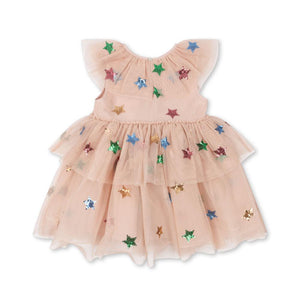 yvonne fairy dress - multi star