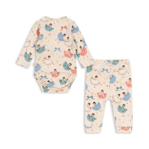 basic newborn set gots -bow ballerina