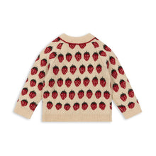 Load image into Gallery viewer, belou knit collar cardigan - strawberry