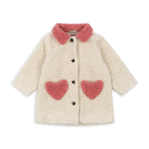 calin coat - antique white