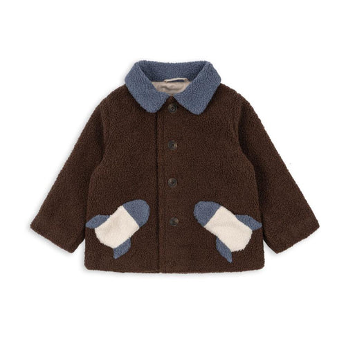 calin rocket coat - cappuccino