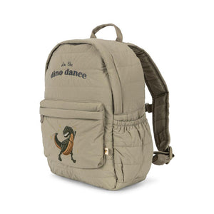 Juno Quilted Backpack Midi - Dino Dance