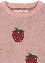 將圖片載入圖庫檢視器 lapis lurex knit blouse- strawberry