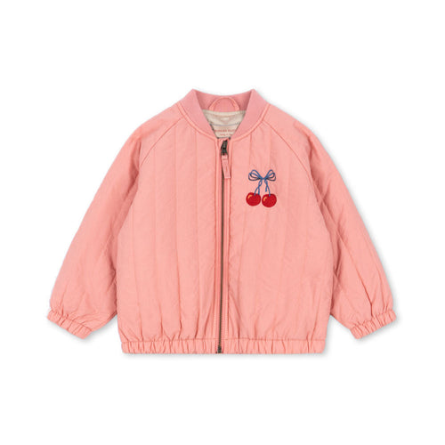 juno bomber jacket - strawberry ice