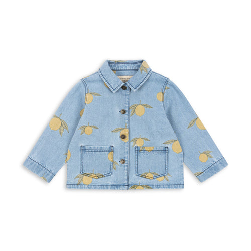 magot jacket gots - lemon denim