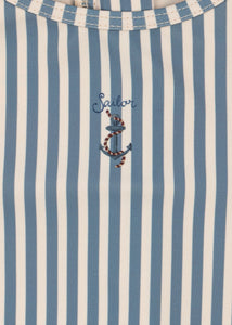 aster onesie grs - sailor stripe