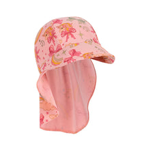 Load image into Gallery viewer, manuca frill sun hat grs - rainbow bow