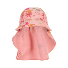 Load image into Gallery viewer, manuca frill sun hat grs - rainbow bow