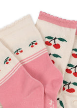 將圖片載入圖庫檢視器 2 pack jacquard socks - cherry mix