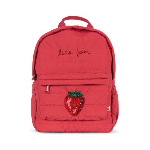 juno sparkle backpack - raspberry wine