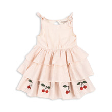 Load image into Gallery viewer, ellie dress gots - peony stripe