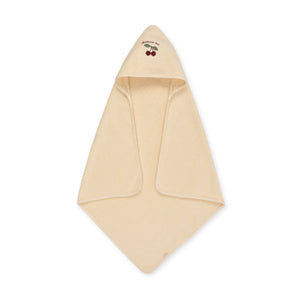 terry towel embroidery gots - cherry