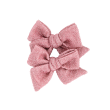 Load image into Gallery viewer, PINWHEEL PIGTAIL SET // TINSEL PINK