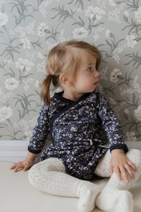 Organic Cotton Bloomer - Blueberry Floral